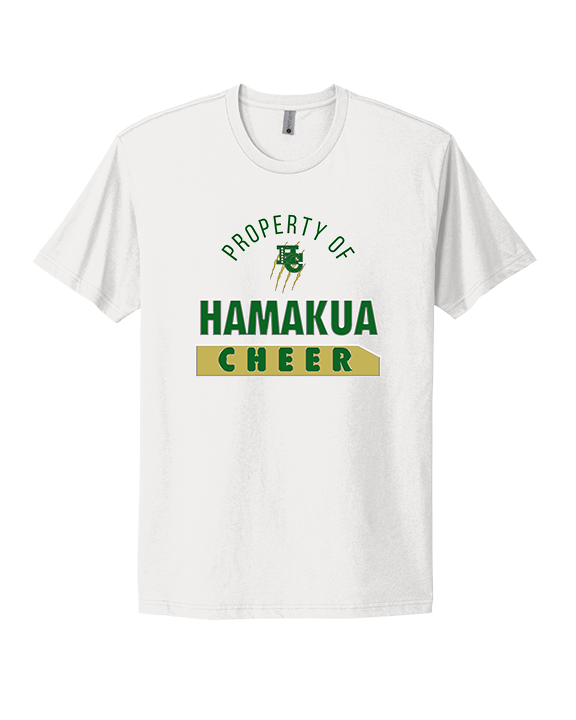 Hamakua Cougars Cheer Property - Mens Select Cotton T-Shirt