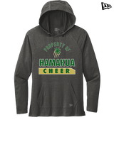 Hamakua Cougars Cheer Property - New Era Tri-Blend Hoodie