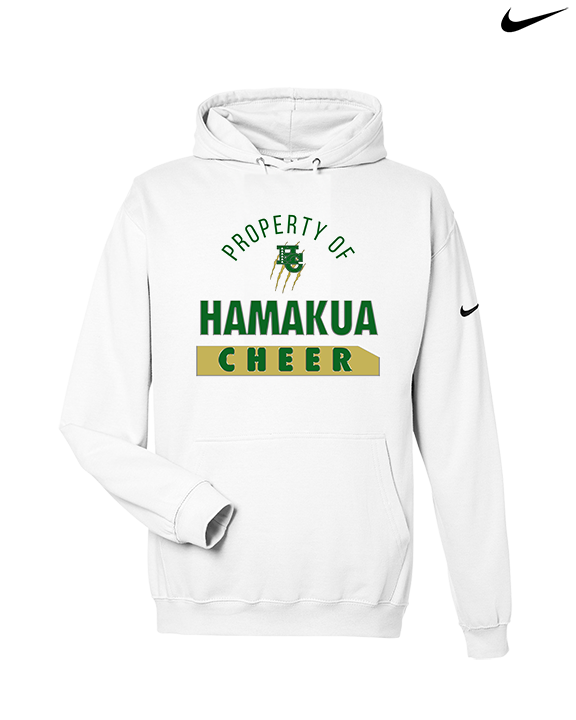 Hamakua Cougars Cheer Property - Nike Club Fleece Hoodie