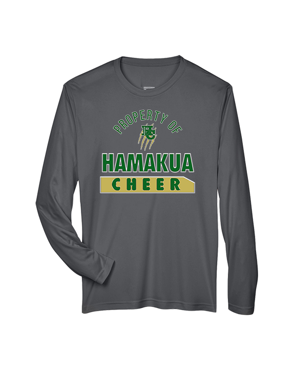 Hamakua Cougars Cheer Property - Performance Longsleeve