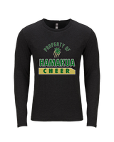 Hamakua Cougars Cheer Property - Tri-Blend Long Sleeve