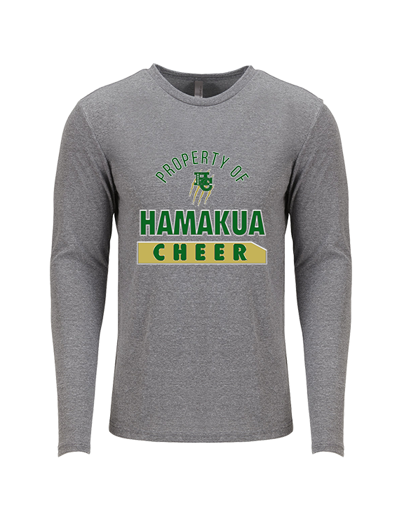 Hamakua Cougars Cheer Property - Tri-Blend Long Sleeve