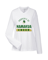 Hamakua Cougars Cheer Property - Womens Performance Longsleeve