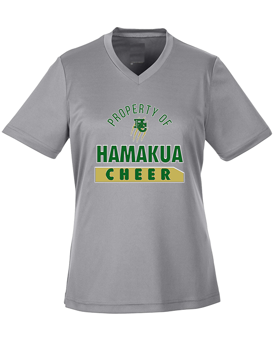 Hamakua Cougars Cheer Property - Womens Performance Shirt