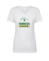 Hamakua Cougars Cheer Property - Womens Vneck