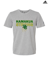 Hamakua Cougars Cheer Strong - Mens Adidas Performance Shirt
