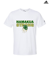 Hamakua Cougars Cheer Strong - Mens Adidas Performance Shirt