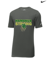 Hamakua Cougars Cheer Strong - Mens Nike Cotton Poly Tee