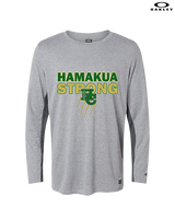 Hamakua Cougars Cheer Strong - Mens Oakley Longsleeve
