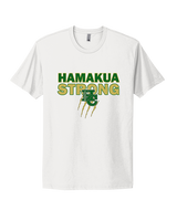 Hamakua Cougars Cheer Strong - Mens Select Cotton T-Shirt