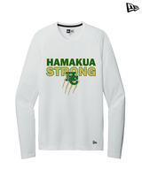 Hamakua Cougars Cheer Strong - New Era Performance Long Sleeve