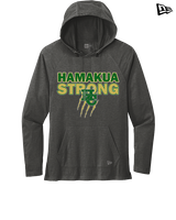 Hamakua Cougars Cheer Strong - New Era Tri-Blend Hoodie