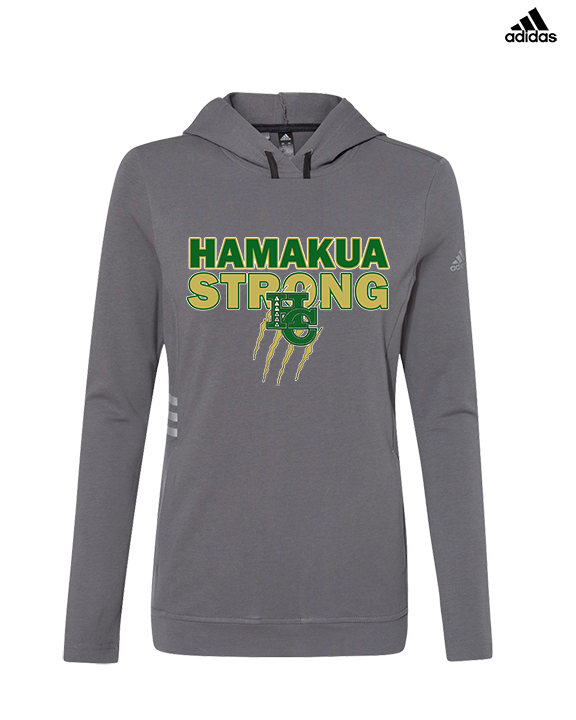Hamakua Cougars Cheer Strong - Womens Adidas Hoodie