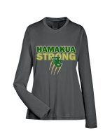 Hamakua Cougars Cheer Strong - Womens Performance Longsleeve