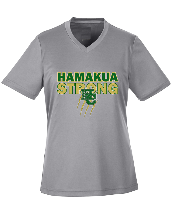 Hamakua Cougars Cheer Strong - Womens Performance Shirt