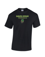 Hamakua Cougars Football Block - Cotton T-Shirt