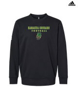 Hamakua Cougars Football Block - Mens Adidas Crewneck