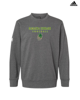 Hamakua Cougars Football Block - Mens Adidas Crewneck