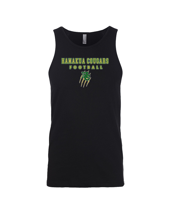 Hamakua Cougars Football Block - Tank Top
