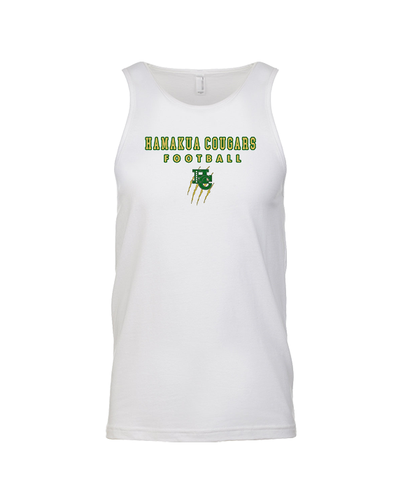 Hamakua Cougars Football Block - Tank Top