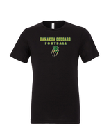 Hamakua Cougars Football Block - Tri-Blend Shirt