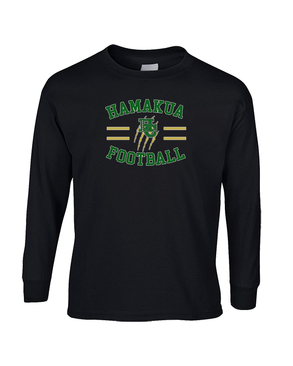 Hamakua Cougars Football Curve - Cotton Longsleeve