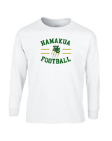Hamakua Cougars Football Curve - Cotton Longsleeve