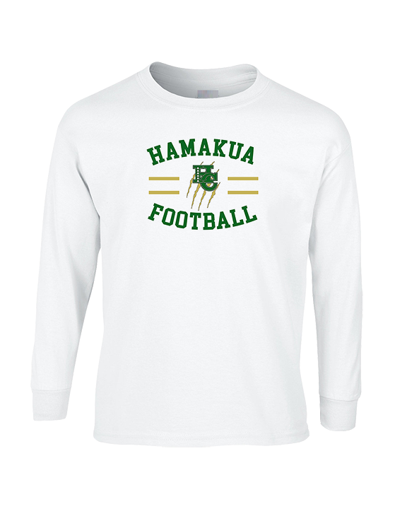 Hamakua Cougars Football Curve - Cotton Longsleeve