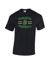 Hamakua Cougars Football Curve - Cotton T-Shirt