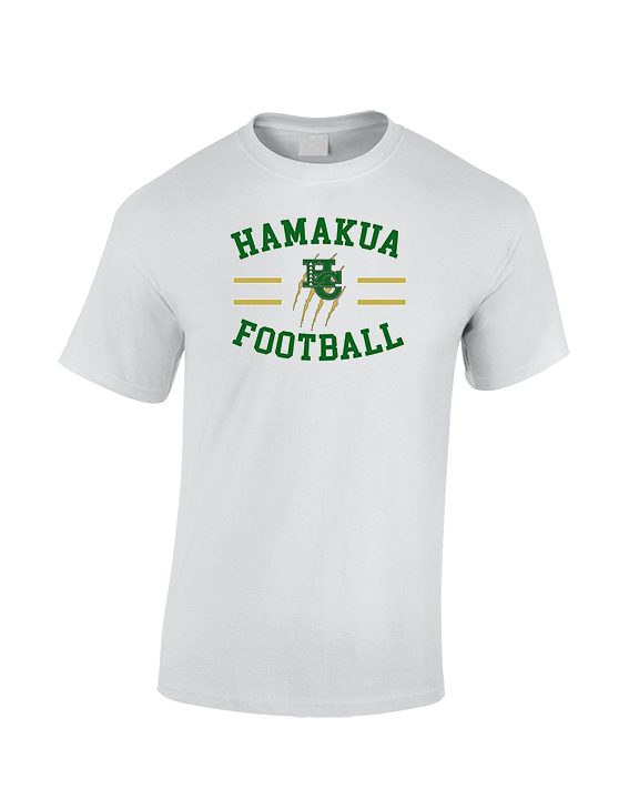 Hamakua Cougars Football Curve - Cotton T-Shirt