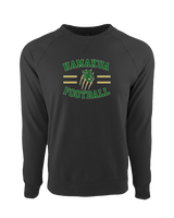 Hamakua Cougars Football Curve - Crewneck Sweatshirt