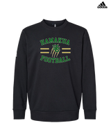 Hamakua Cougars Football Curve - Mens Adidas Crewneck