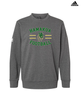 Hamakua Cougars Football Curve - Mens Adidas Crewneck