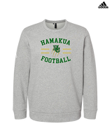 Hamakua Cougars Football Curve - Mens Adidas Crewneck