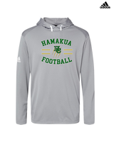 Hamakua Cougars Football Curve - Mens Adidas Hoodie