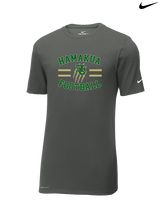Hamakua Cougars Football Curve - Mens Nike Cotton Poly Tee