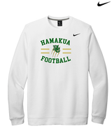 Hamakua Cougars Football Curve - Mens Nike Crewneck