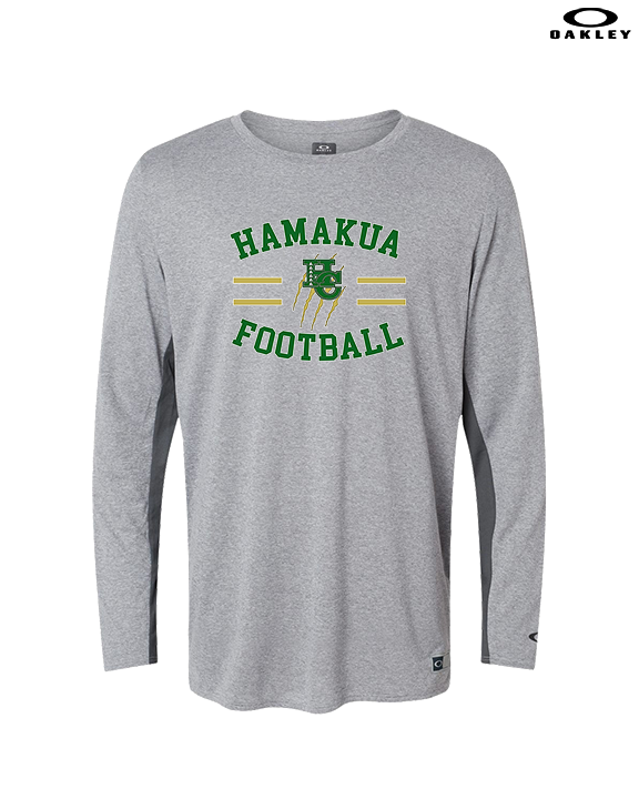 Hamakua Cougars Football Curve - Mens Oakley Longsleeve
