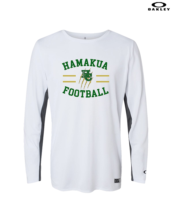 Hamakua Cougars Football Curve - Mens Oakley Longsleeve