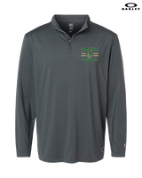 Hamakua Cougars Football Curve - Mens Oakley Quarter Zip