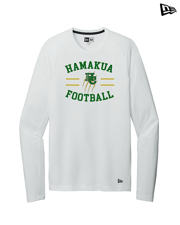 Hamakua Cougars Football Curve - New Era Performance Long Sleeve