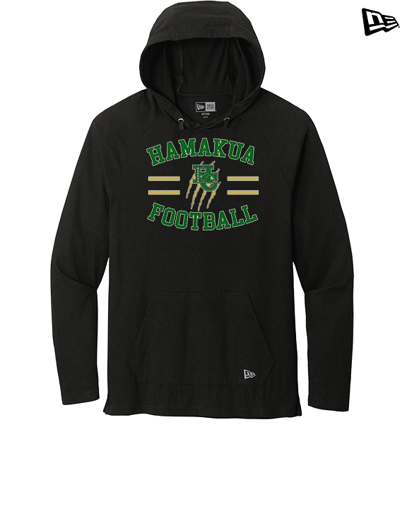 Hamakua Cougars Football Curve - New Era Tri-Blend Hoodie