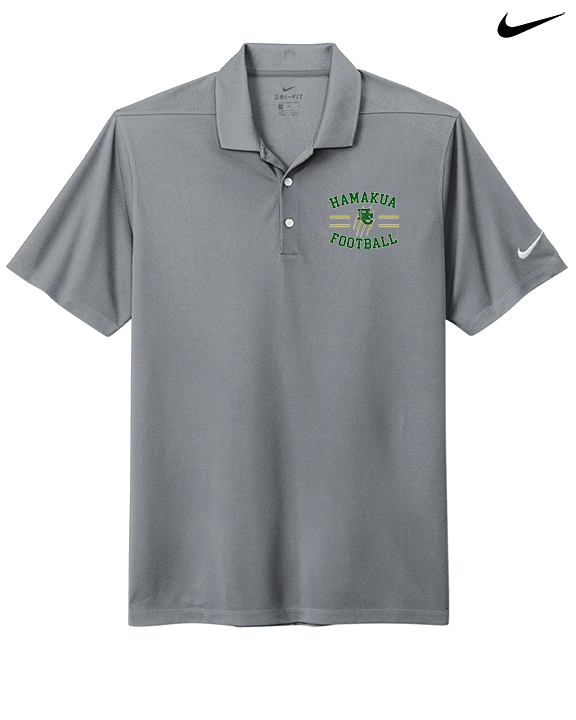 Hamakua Cougars Football Curve - Nike Polo
