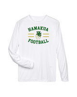 Hamakua Cougars Football Curve - Performance Longsleeve