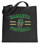 Hamakua Cougars Football Curve - Tote