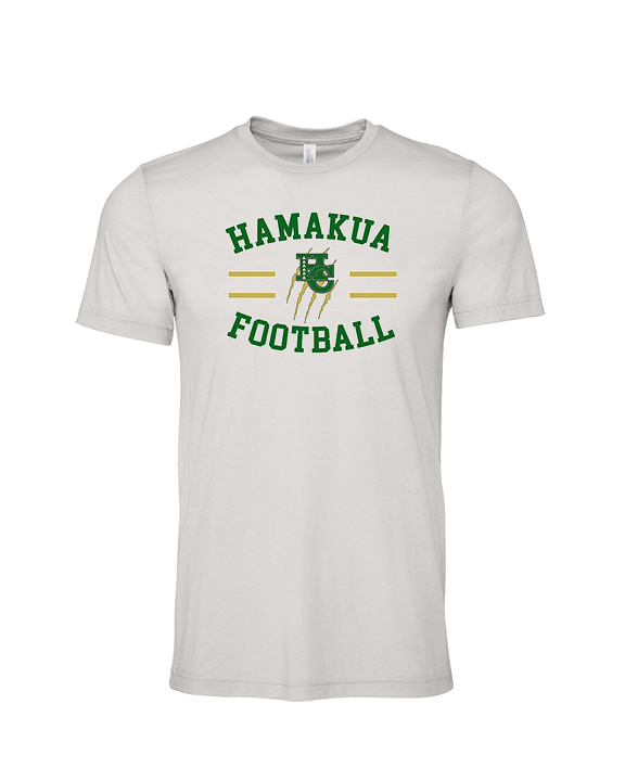Hamakua Cougars Football Curve - Tri-Blend Shirt