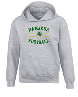 Hamakua Cougars Football Curve - Unisex Hoodie
