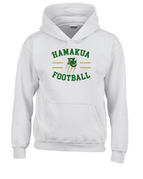 Hamakua Cougars Football Curve - Youth Hoodie