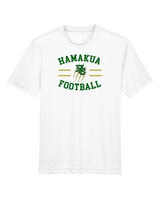 Hamakua Cougars Football Curve - Youth Performance Shirt