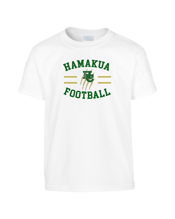 Hamakua Cougars Football Curve - Youth Shirt